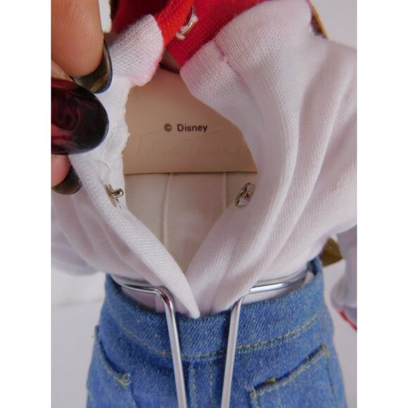 SALE Vintage Disney Doll Tina Tewell Boy Coonskin Cap Mickey Balloon Porcelain 5 - Picture 12 of 12